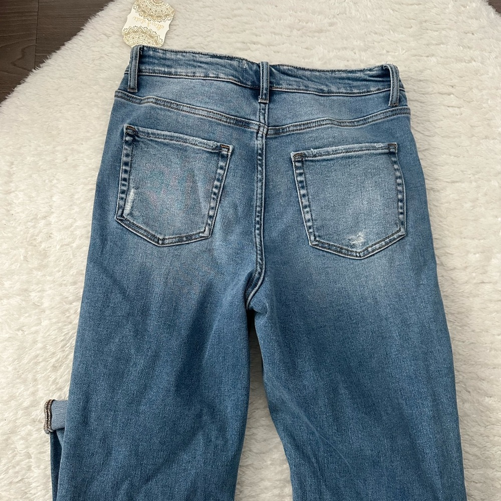 Altar’d State | High Rise Straight Leg Jeans - Picture 3 of 5